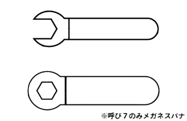 鉄 板スパナ (普及品)レンチ